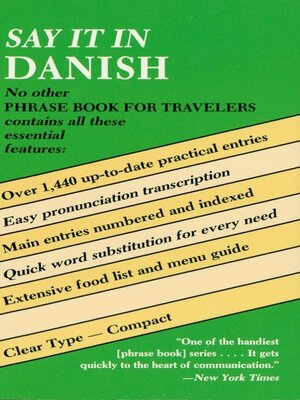 cover image of Say It in Danish